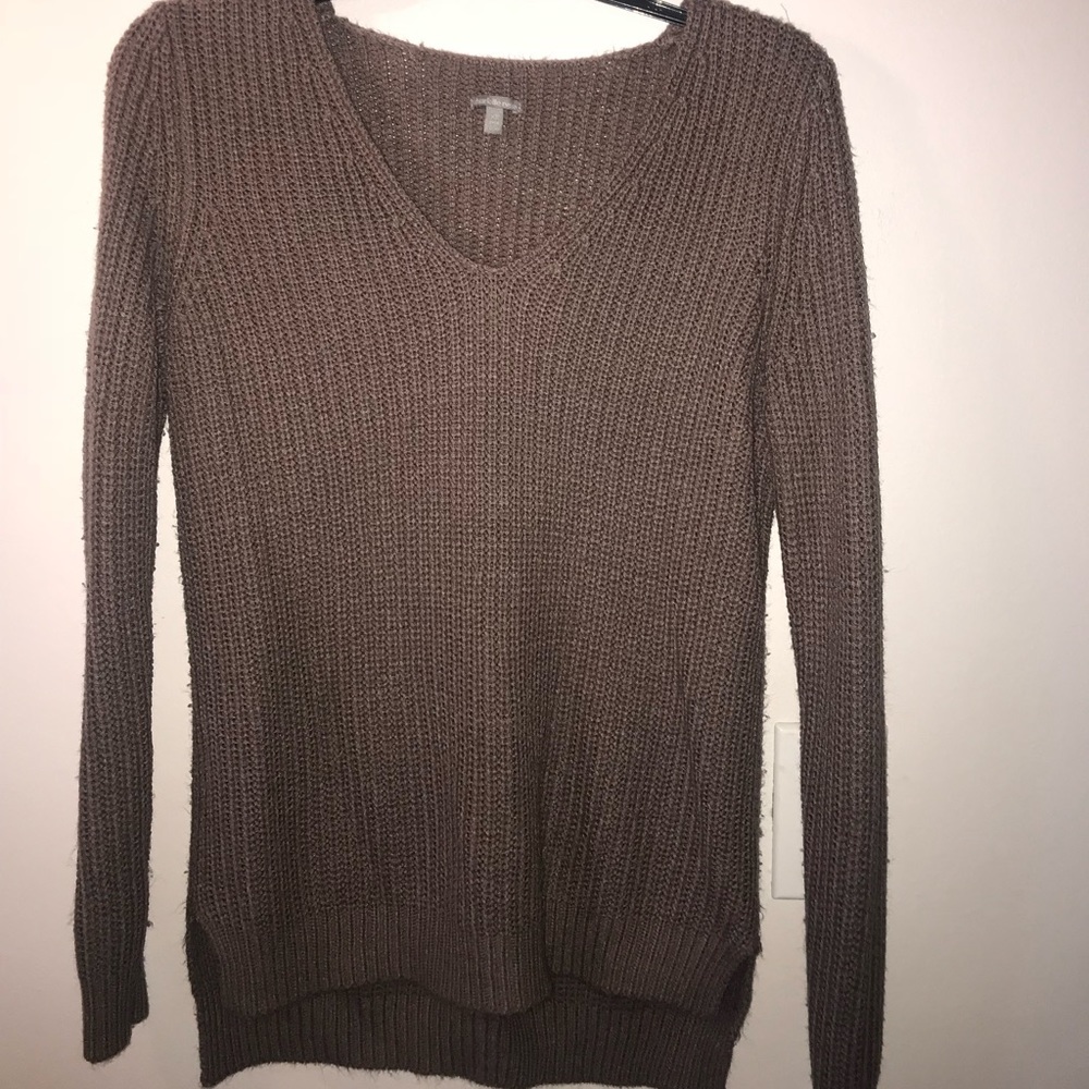 Brown sweater